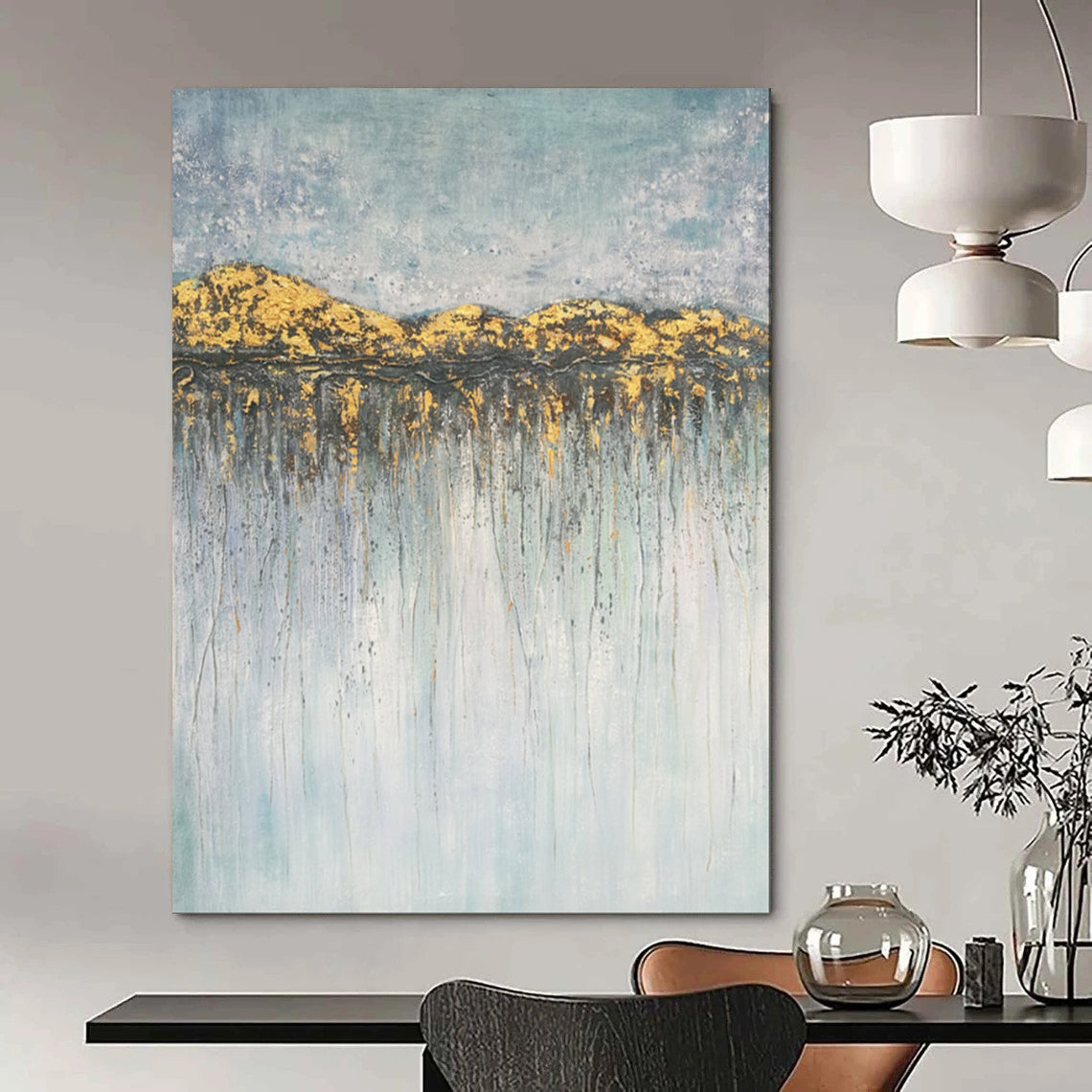 Steampunk Textured Abstract Wall Art for Bar & Workshop LargeART2077