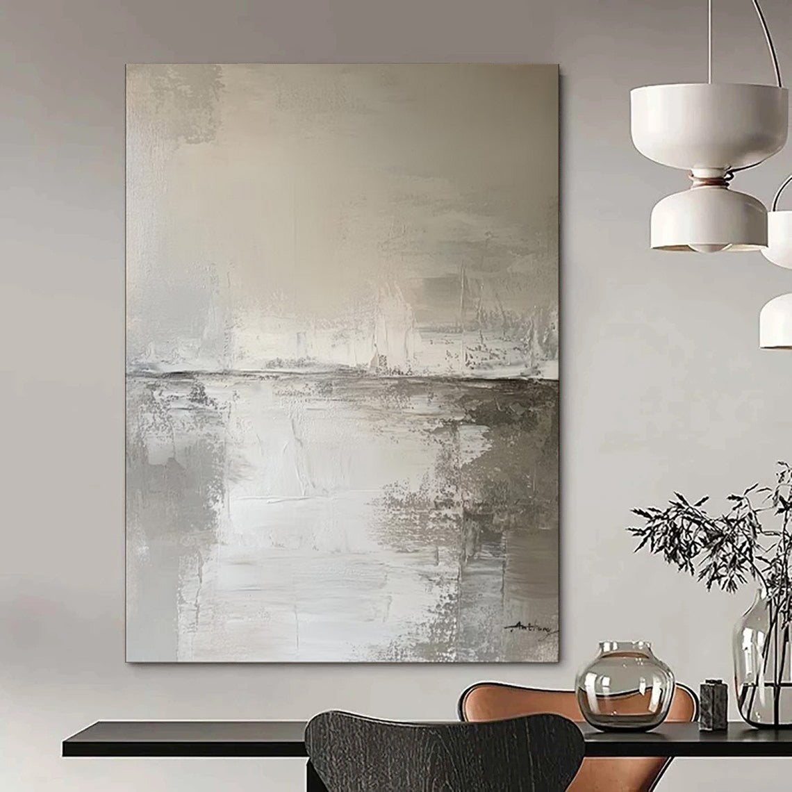 Industrial Chic Textured Abstract Wall Art for Loft & Warehouse Conversion LargeART2083