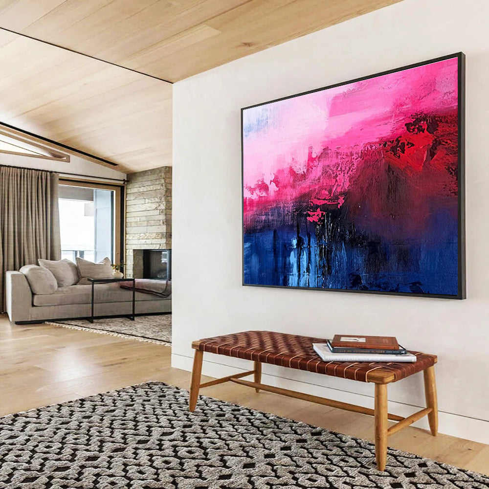 “Innovative Horizons” Vast Abstract Painting for Office & Bar DKH268