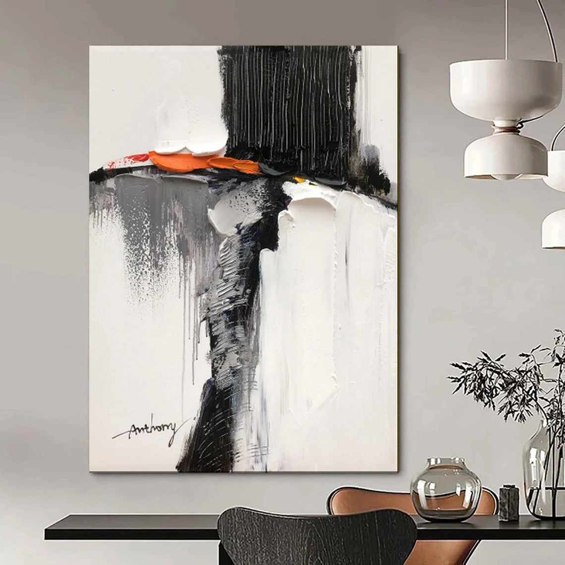 Carnival Textured Abstract Wall Art for Living Room & Kids' Playroom LargeART2089