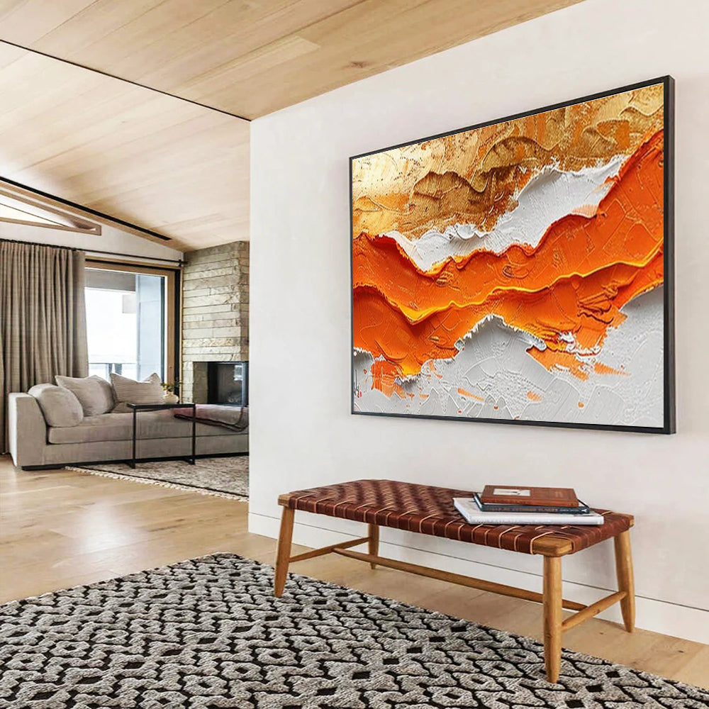 Vast - Scale Abstract Wall Decor for Entryway & Bar DKH464