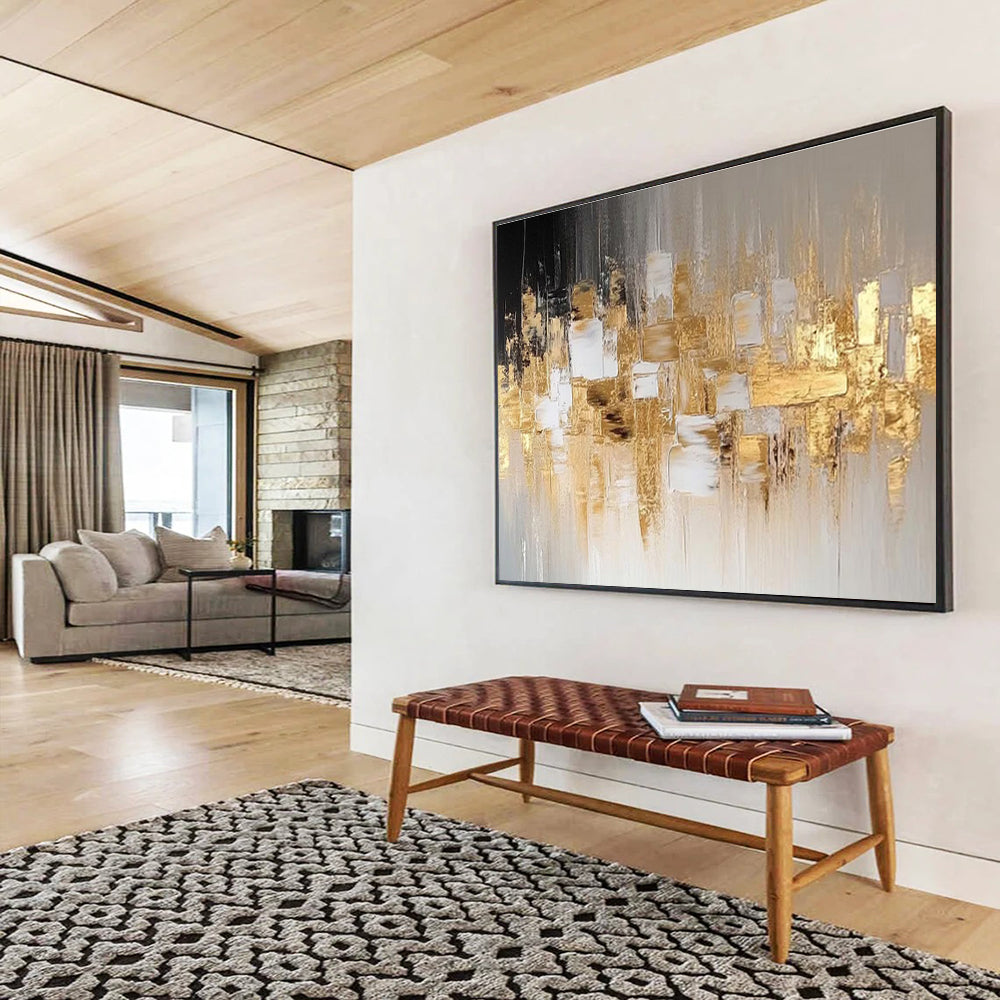 Grand Textured Abstract Artwork for Office & Bedroom DKH528