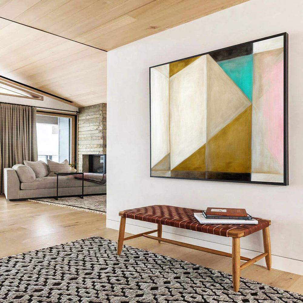 Theatrical Oversized Abstract Canvas for Living Room & Dining Room LargeART1779