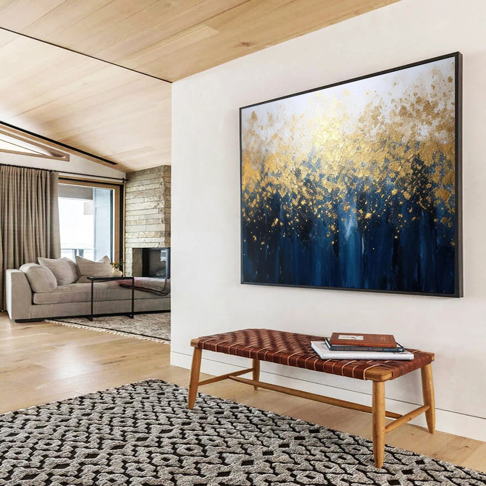 Gold Forest Canopy - Enchanting Living Room Magic DLZ048
