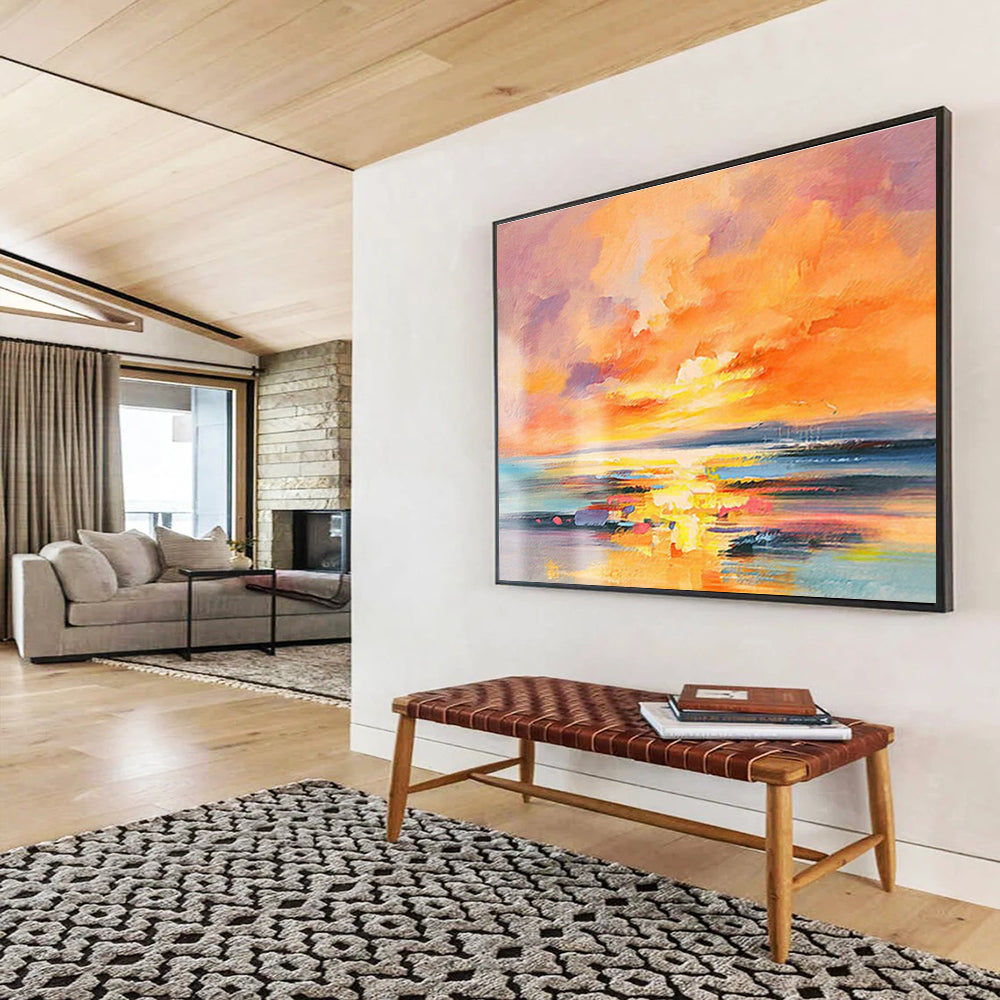 Vast Abstract Artwork for Dining & Living Room DKH419