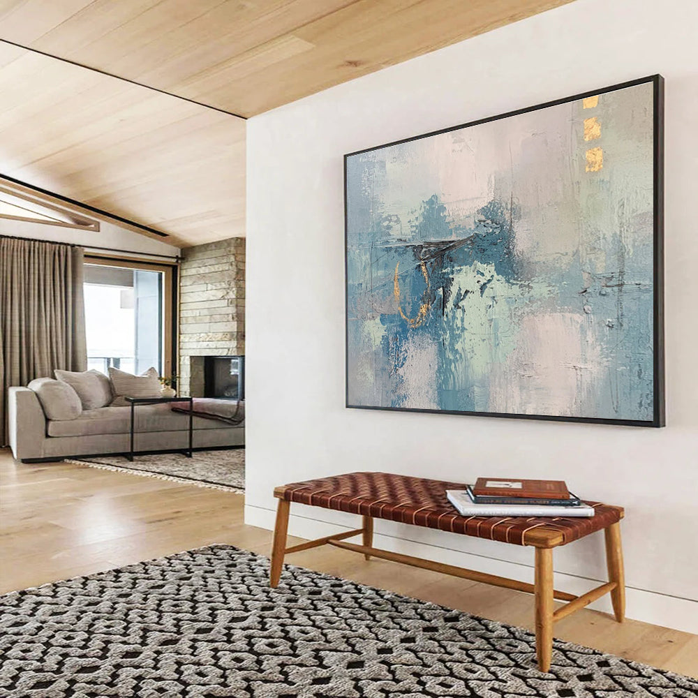 Colossal Handmade Textured Abstract Wall Decor for Emphasized Visuals DKH757