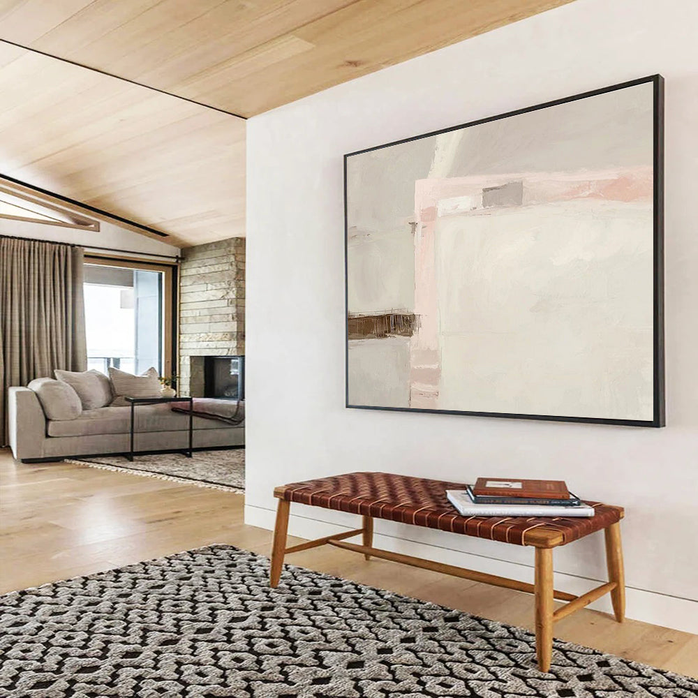 Large - Sized Abstract Canvas for Bedroom & Dining Room DKH432