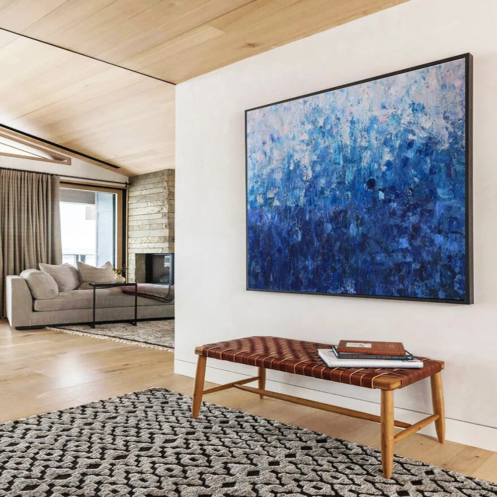 Giant Hand - Painted Textured Abstract Canvas for Artistic Statement DKH660