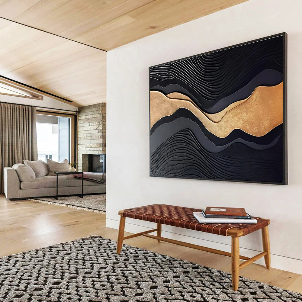 Giant Abstract Wall Decor for Living Room & Hallway DKH149
