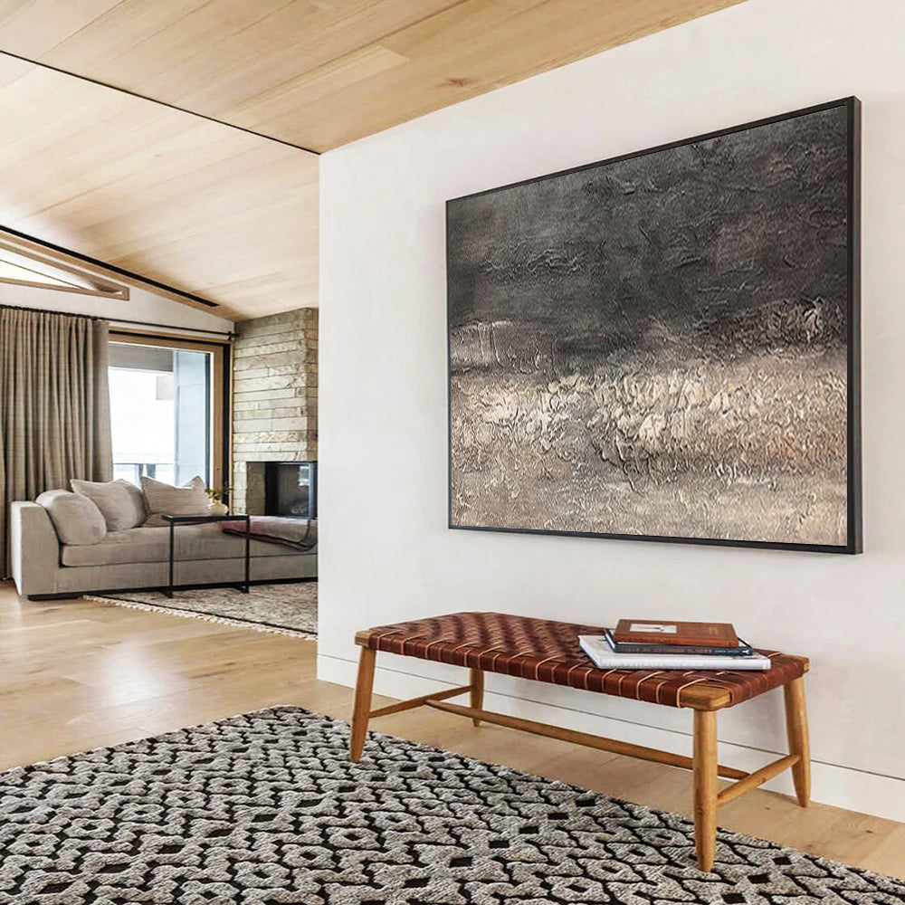 Vast Abstract Mural for Entryway & Hotel Lobby LargeART1629