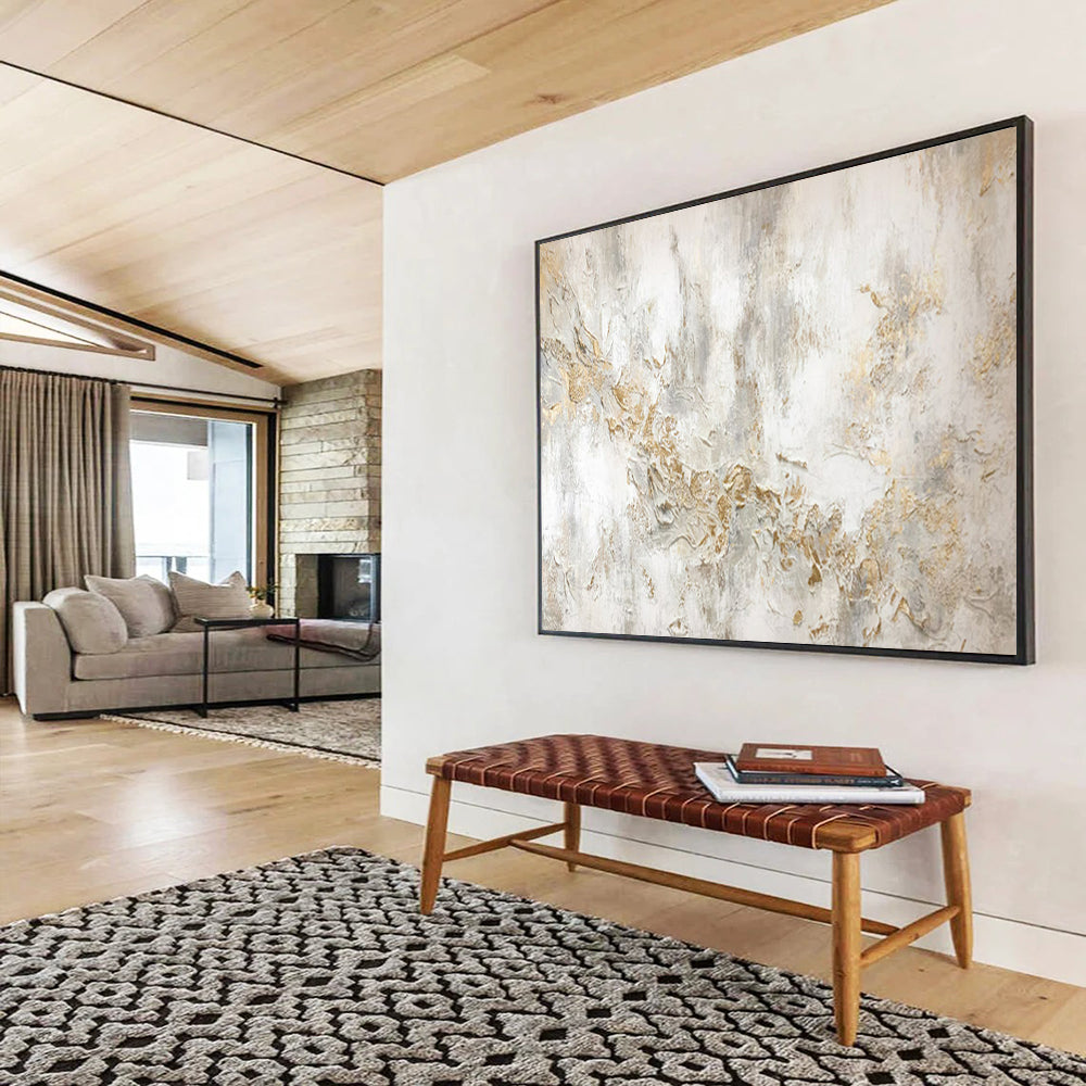 Edgy Abstract Wall Decor for Hallway & Bar LargeART1772