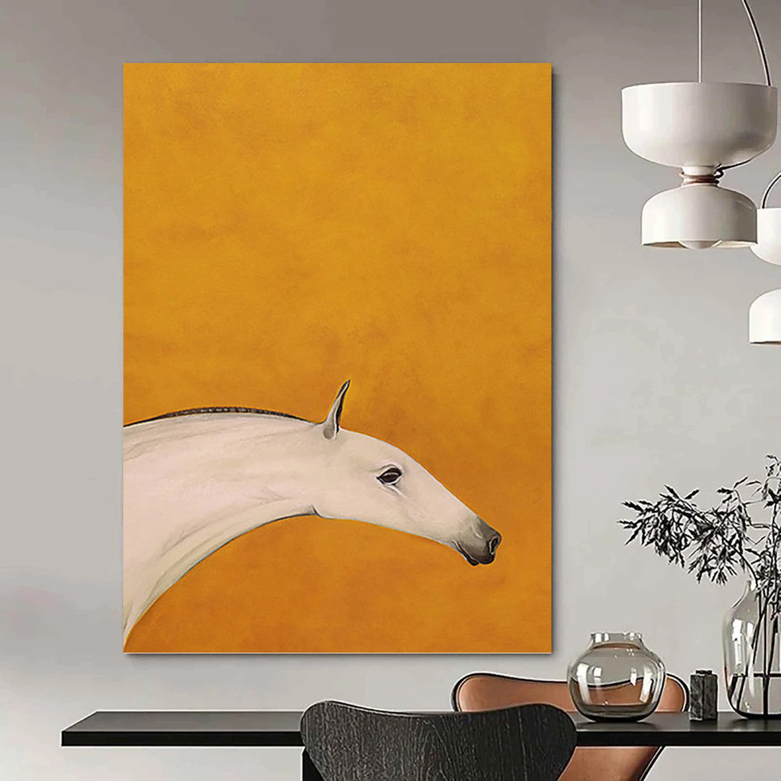 Large - Sized Energetic Hand - Painted Textured Abstract on Canvas for Office & Bedroom DKH1427