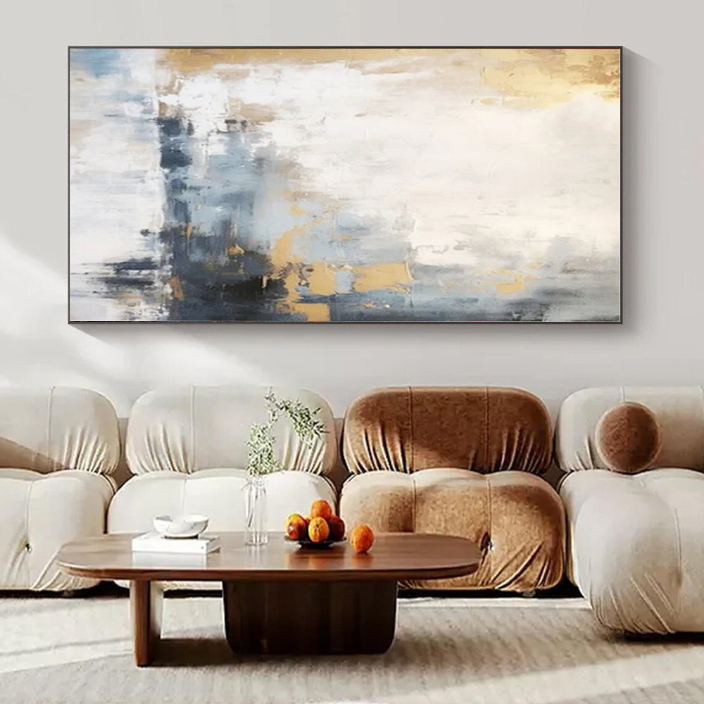 Hand-Painted Personalized Abstract Mural for Bar and Hotel Guest Rooms