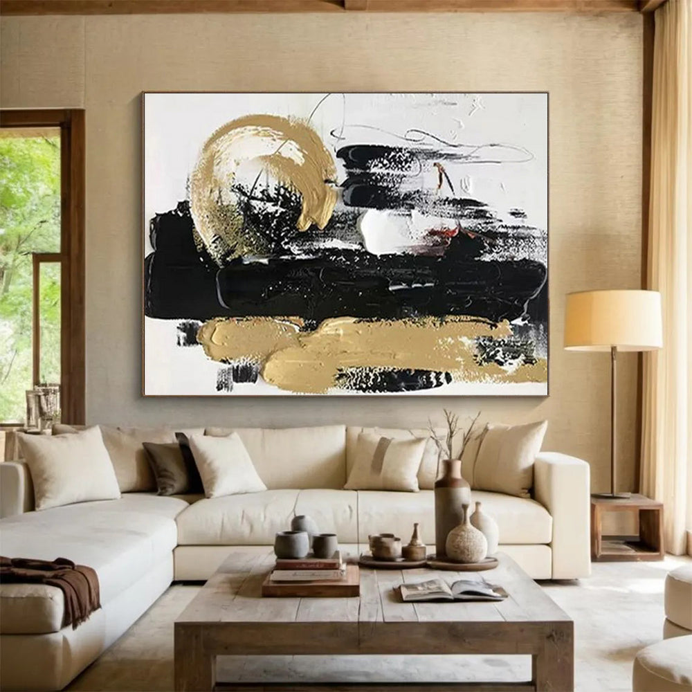 Large Custom Abstract Canvas for Kids’ Playroom Ceilings