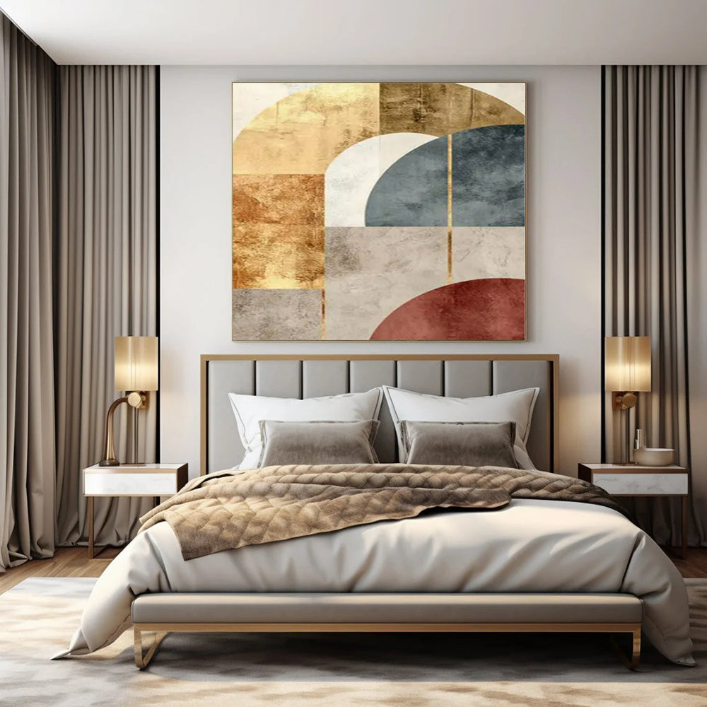 Vibrant Pop Art Hand-Painted Mural for Bold Bedroom Styles