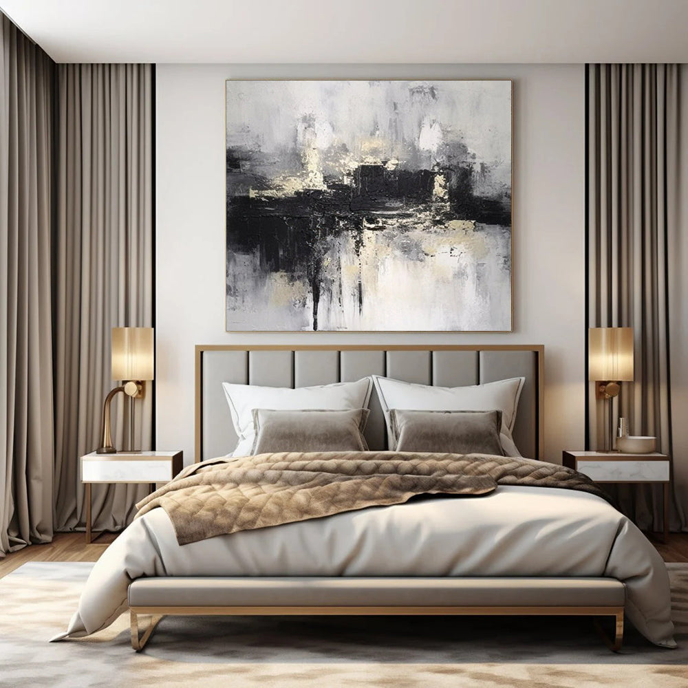 Oversized Modern Abstract Artwork for Botanical Garden Conservatories