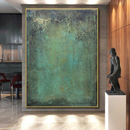 Staggering Made-to-Order Hand-Painted Abstract Art for Home Indoor Poolside Wall LargeART0631