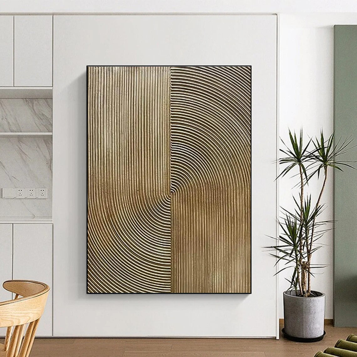 Large Modern Abstract Canvas for Conference Center Plenary Halls