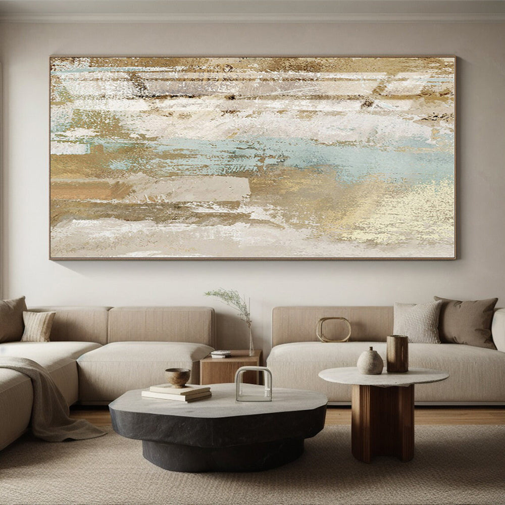 Huge Custom Abstract Art for Bathroom Shower Enclosure Wall