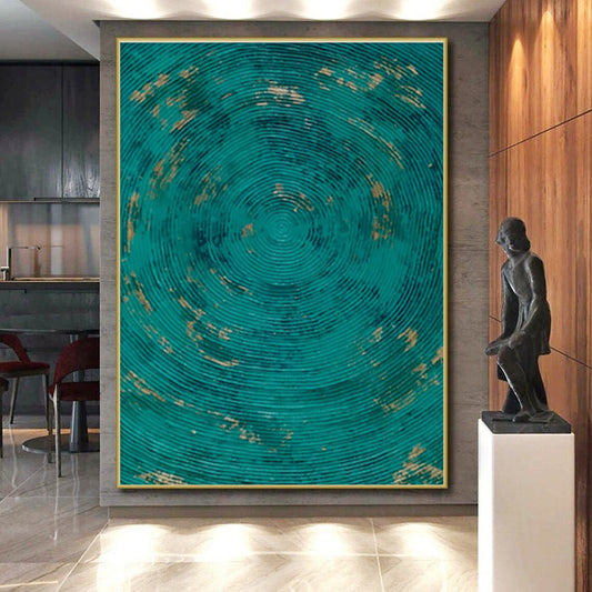 Gigantic Modern Abstract Canvas for Corporate Office Reception Areas