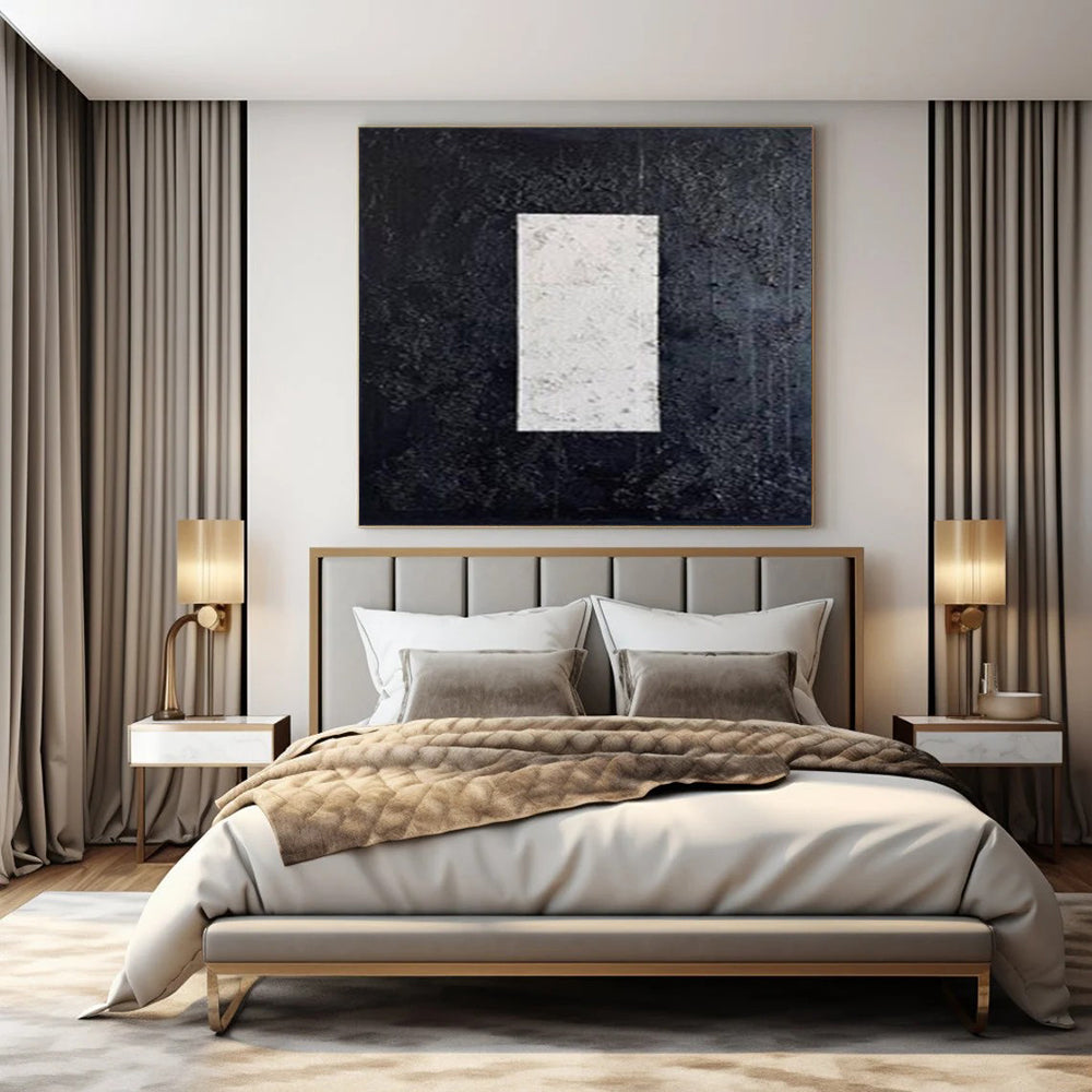 Extra-Vast Hand-Painted Modern Abstract Artwork for Family Home Indoor Gardens