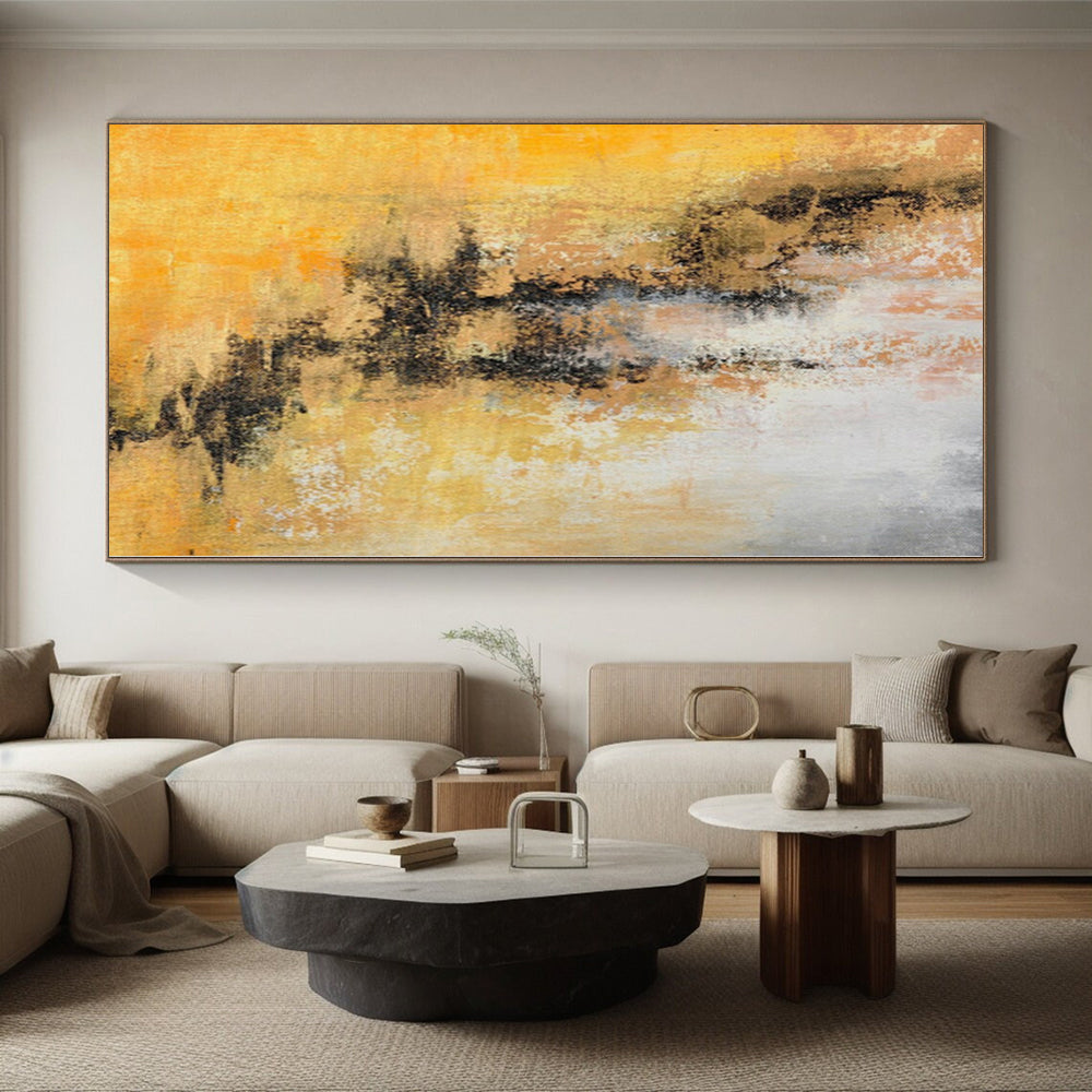 Monumental Abstract Tribal Art - Made to Order Acrylic for Cultural Center Galleries
