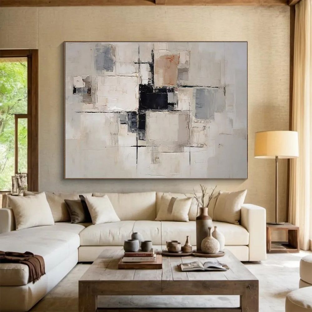 Extra-Huge Contemporary Abstract Wall Art for Event Stage Backdrops