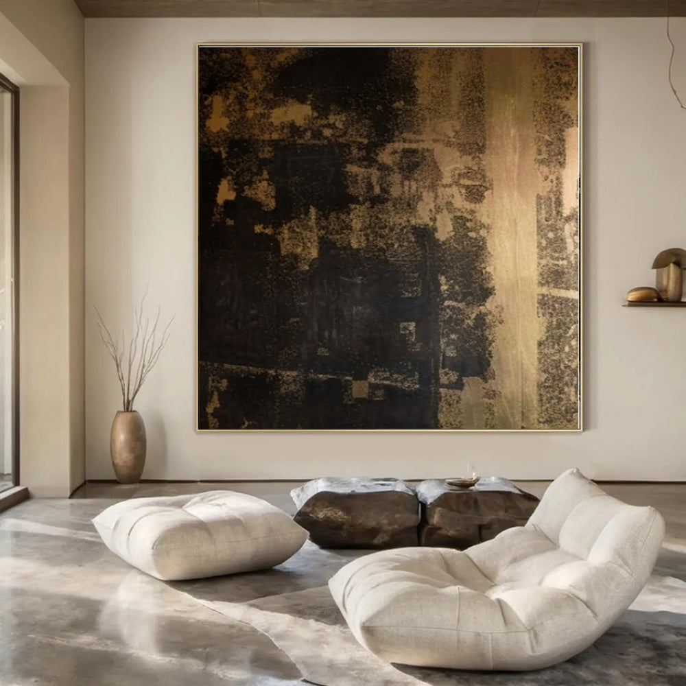 Super-Sized Hand-Painted Modern Abstract Wall Decor for Office Mail Rooms