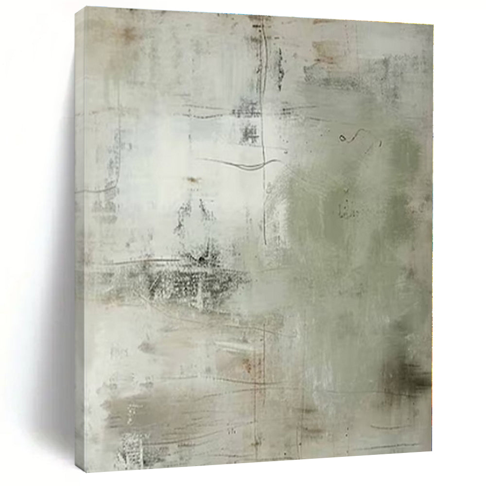 Hand-Painted Bespoke Abstract Canvas for Bedroom and Living Room