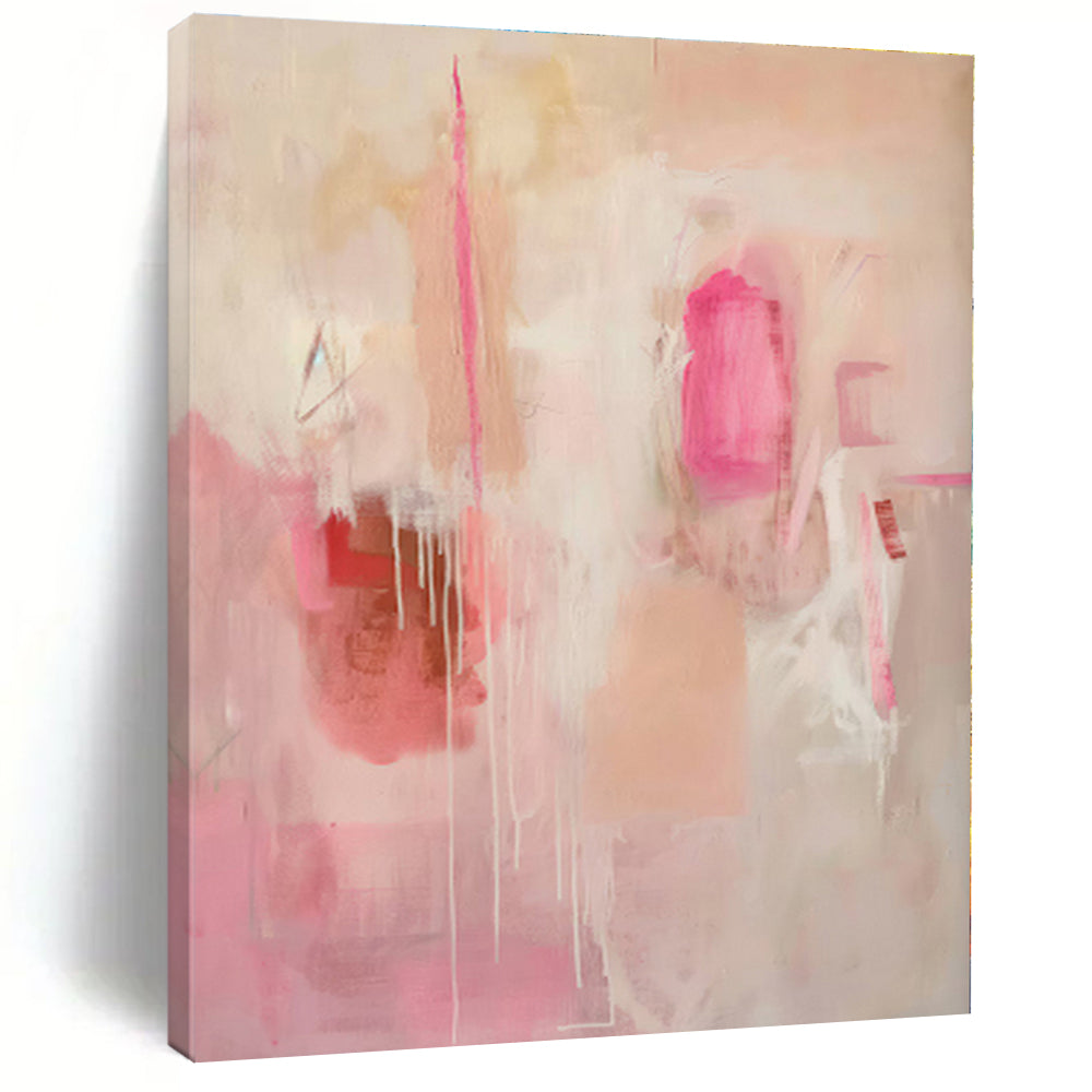 Staggering Custom Abstract Painting for Home Bar and Lounge Feature Wall