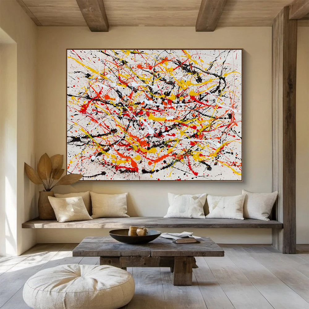 “Inspiring Resonance” Immense Abstract Artwork for Entryway & Office DKH303
