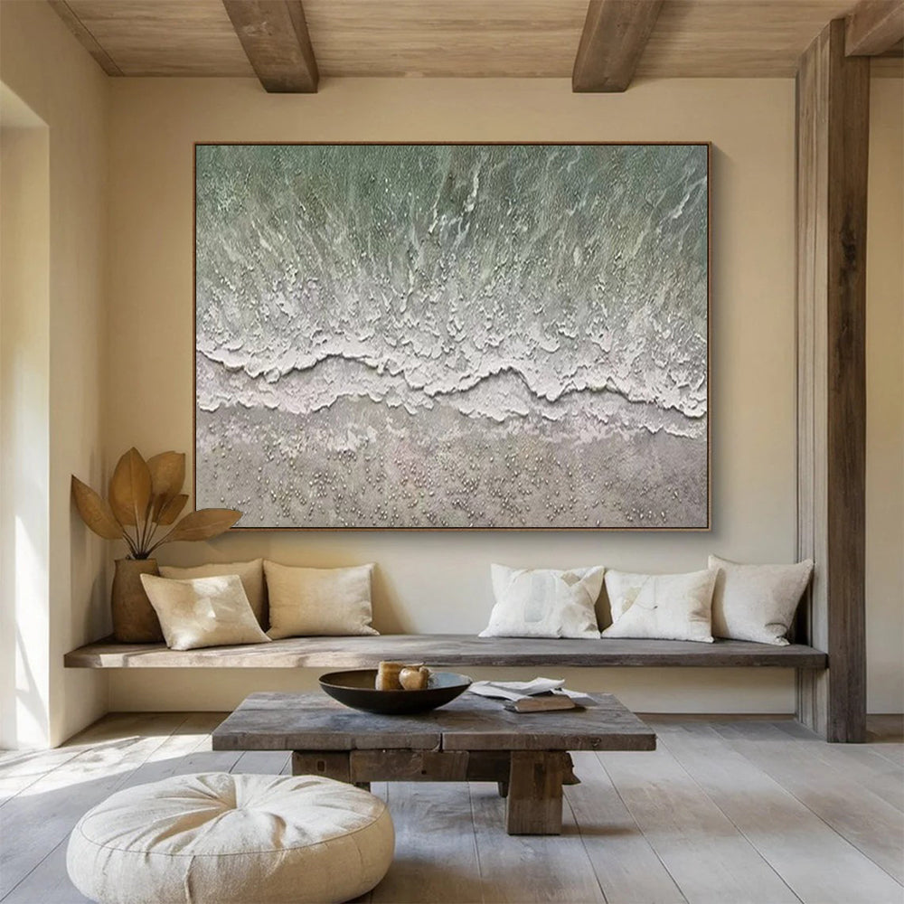 Dramatic Oversized Abstract Canvas for Living Room & Dining Room LargeART1667