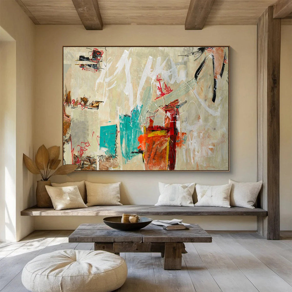 Minimalist Abstract - Modern Living Room or Office Art DLZ238