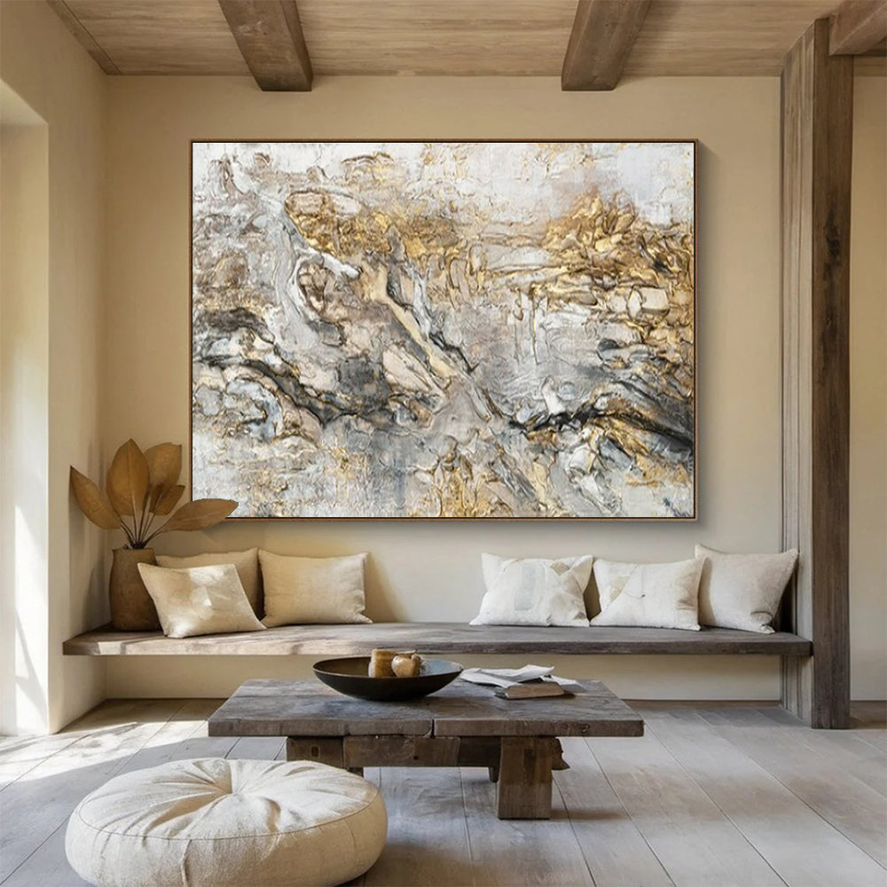 Retro Abstract Wall Art for Office & Dining Room LargeART1775