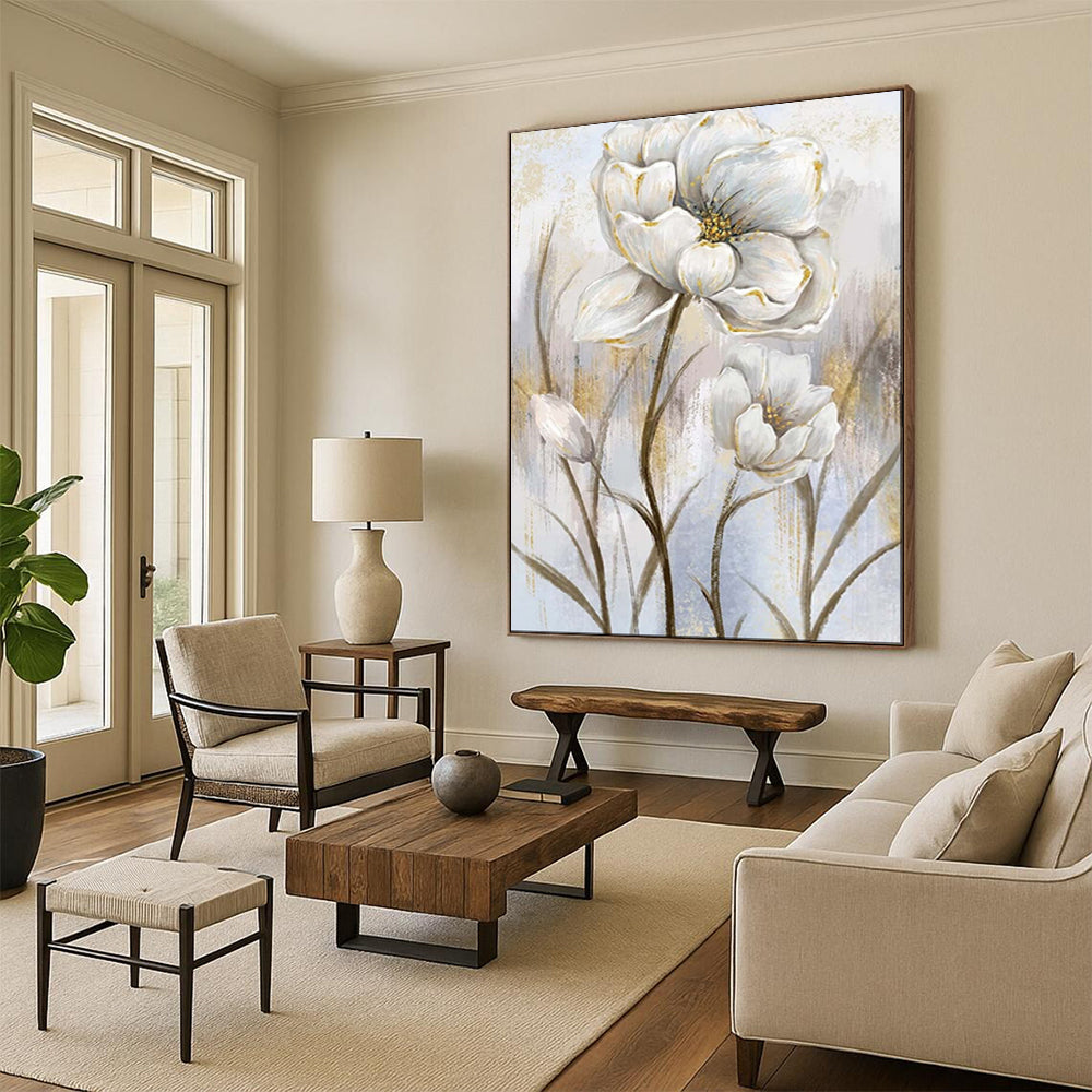 Hand-Painted Personalized Abstract Painting for Bedroom & Hotel LargeART1906