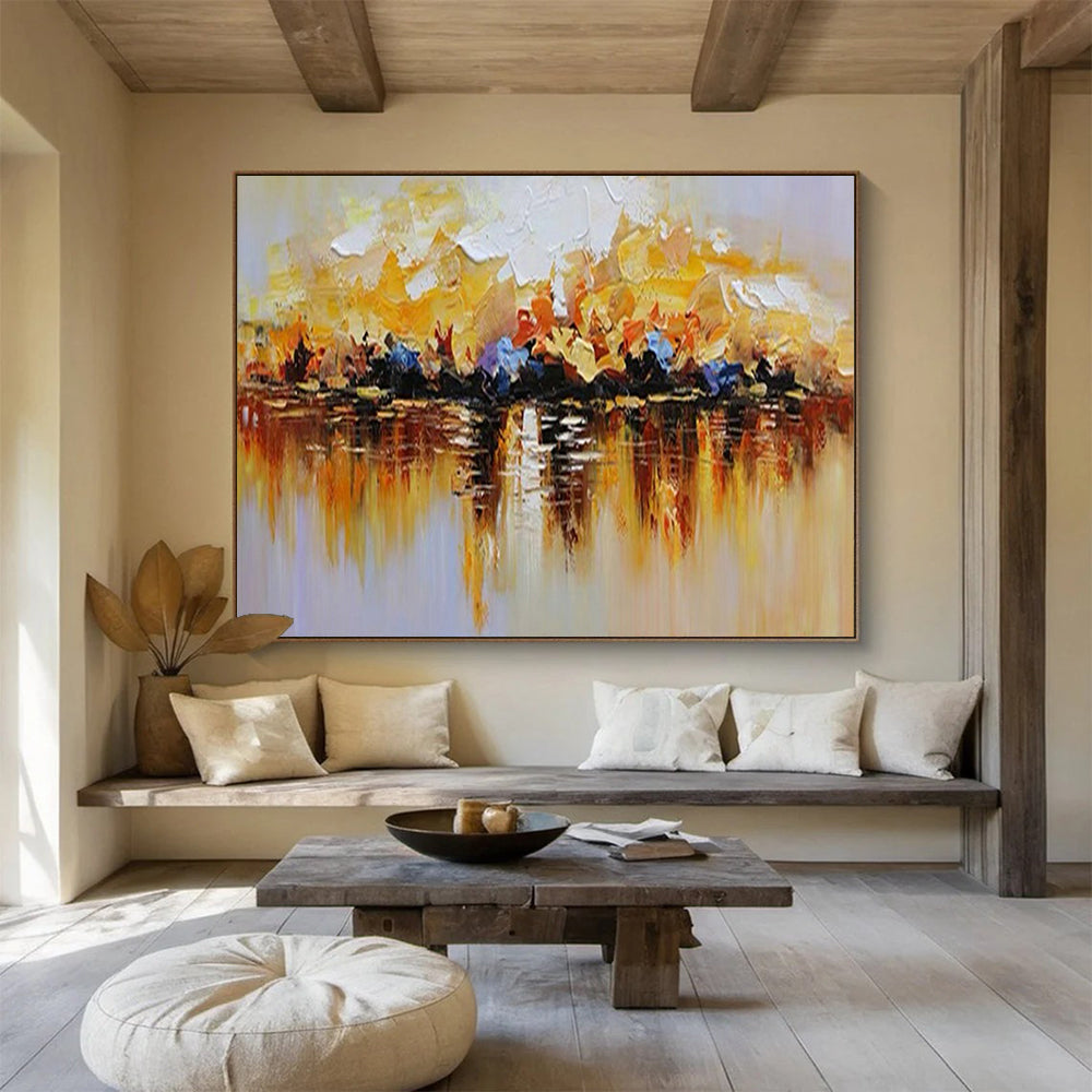 Giant Abstract Mural for Living Room & Office LargeART1559