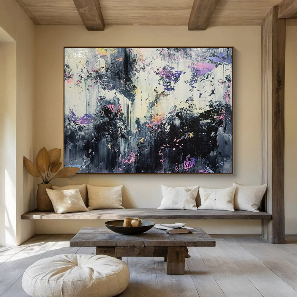Poised Large Abstract Wall Decor for Hallway & Bar LargeART1752