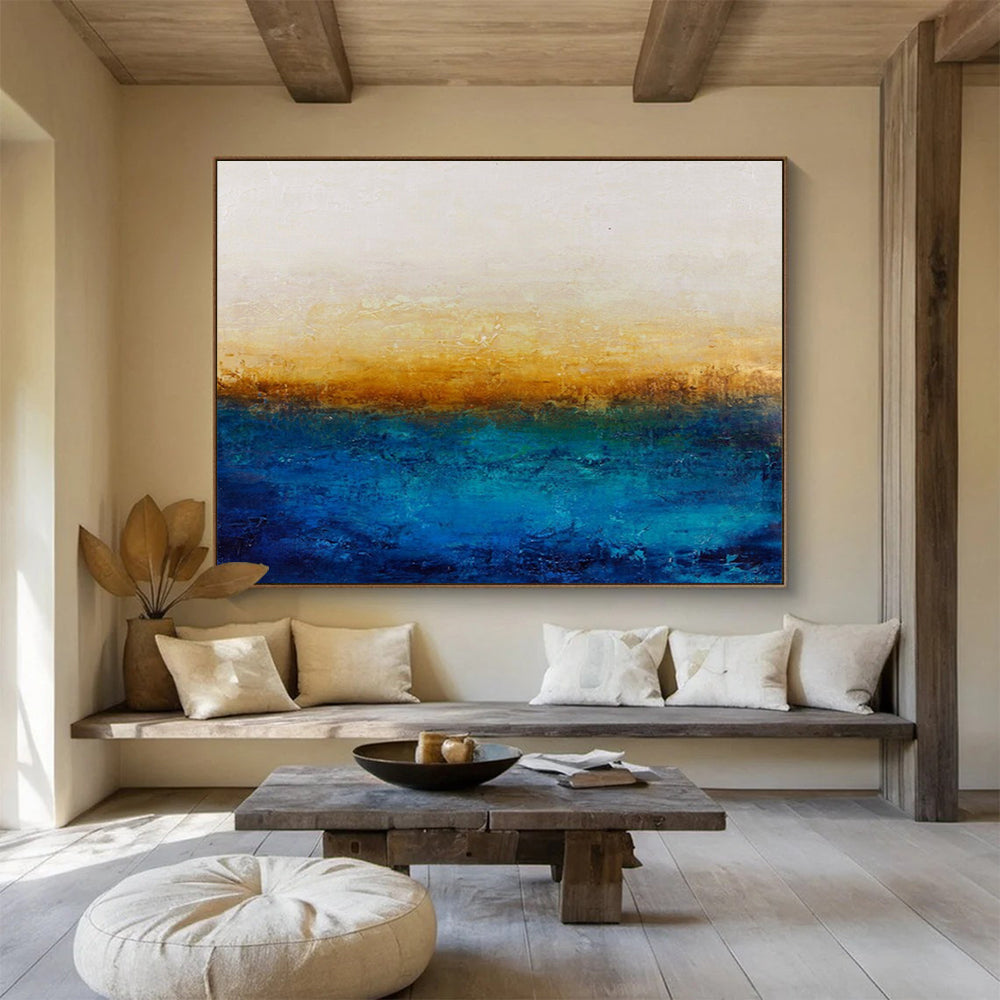Large - Format Custom Abstract Wall Art for Bar DKH007