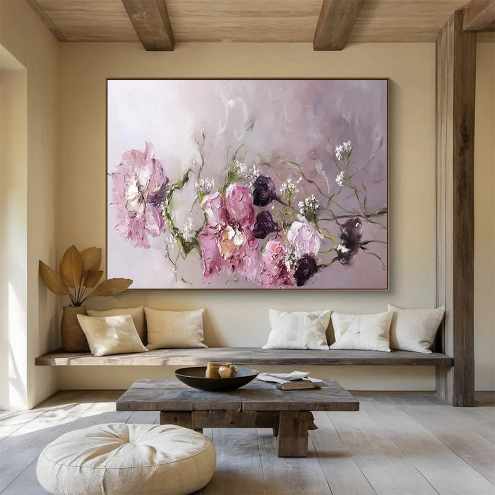 Spirited Giant Abstract Mural for Office & Living Room LargeART1762