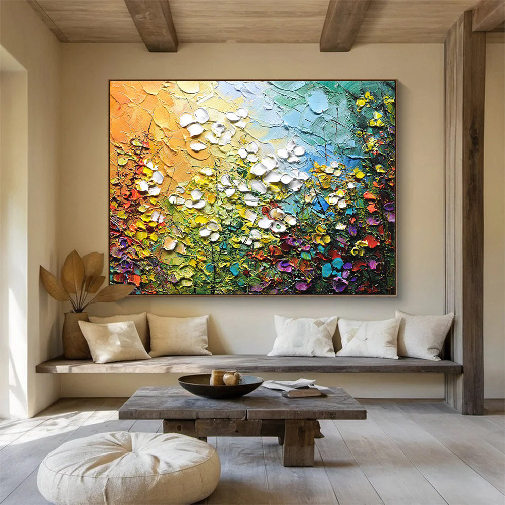Oversized Abstract Canvas for Living Room & Bar DKH443