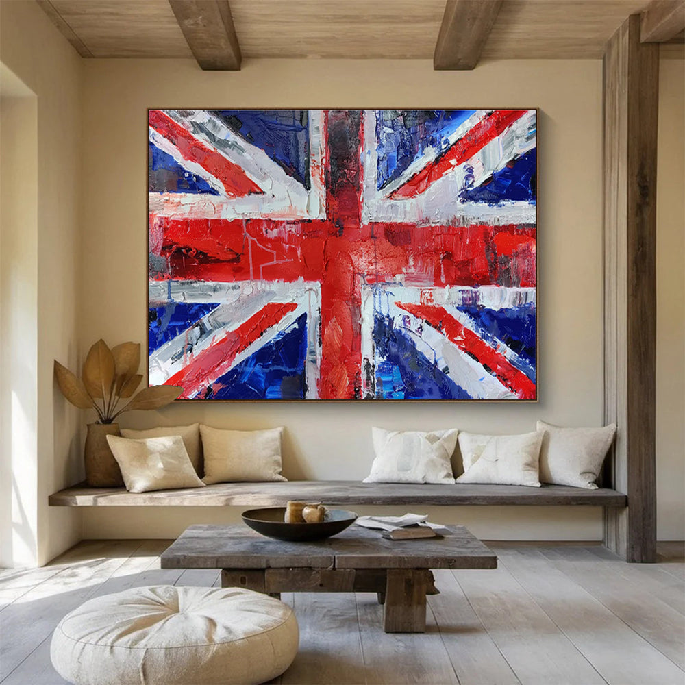 Personalized Hand-Painted Wall Art for Entryway & Living Room DKH120