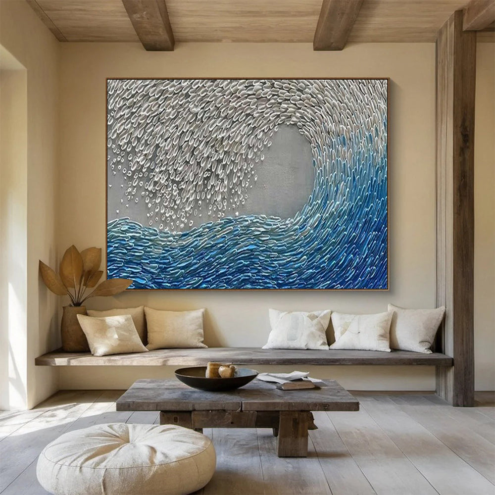 Expansive Abstract Wall Art for Bedroom & Living Room LargeART1654