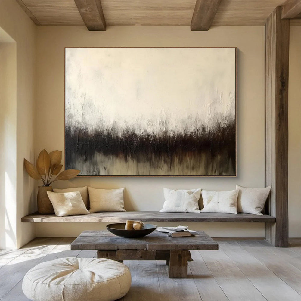 Refined Large Abstract Wall Decor for Hallway & Bar LargeART1724