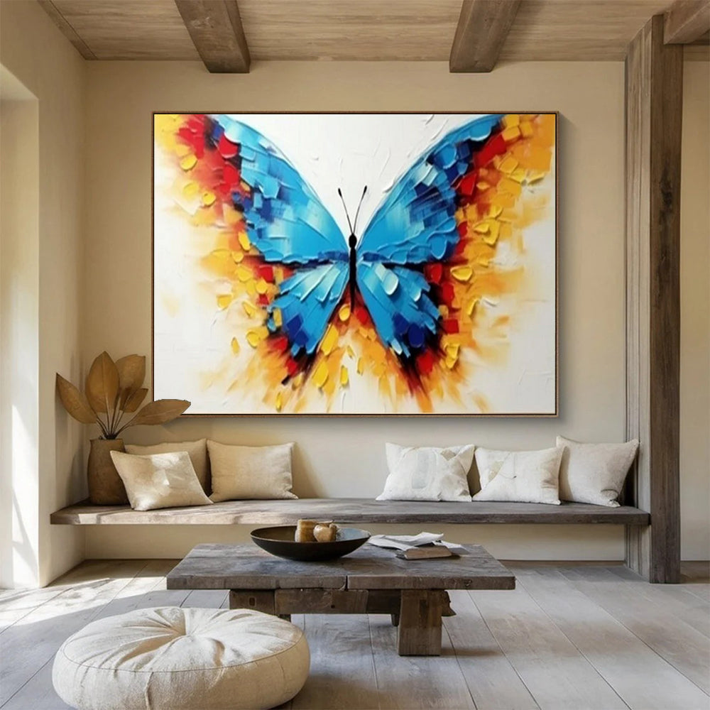 Vast Hand-Painted Abstract Art for Bar & Hotel Lobby LargeART1507