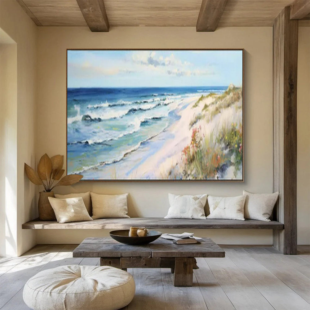Stunning Giant - Sized Abstract Painting for Entryway & Hotel LargeART1697