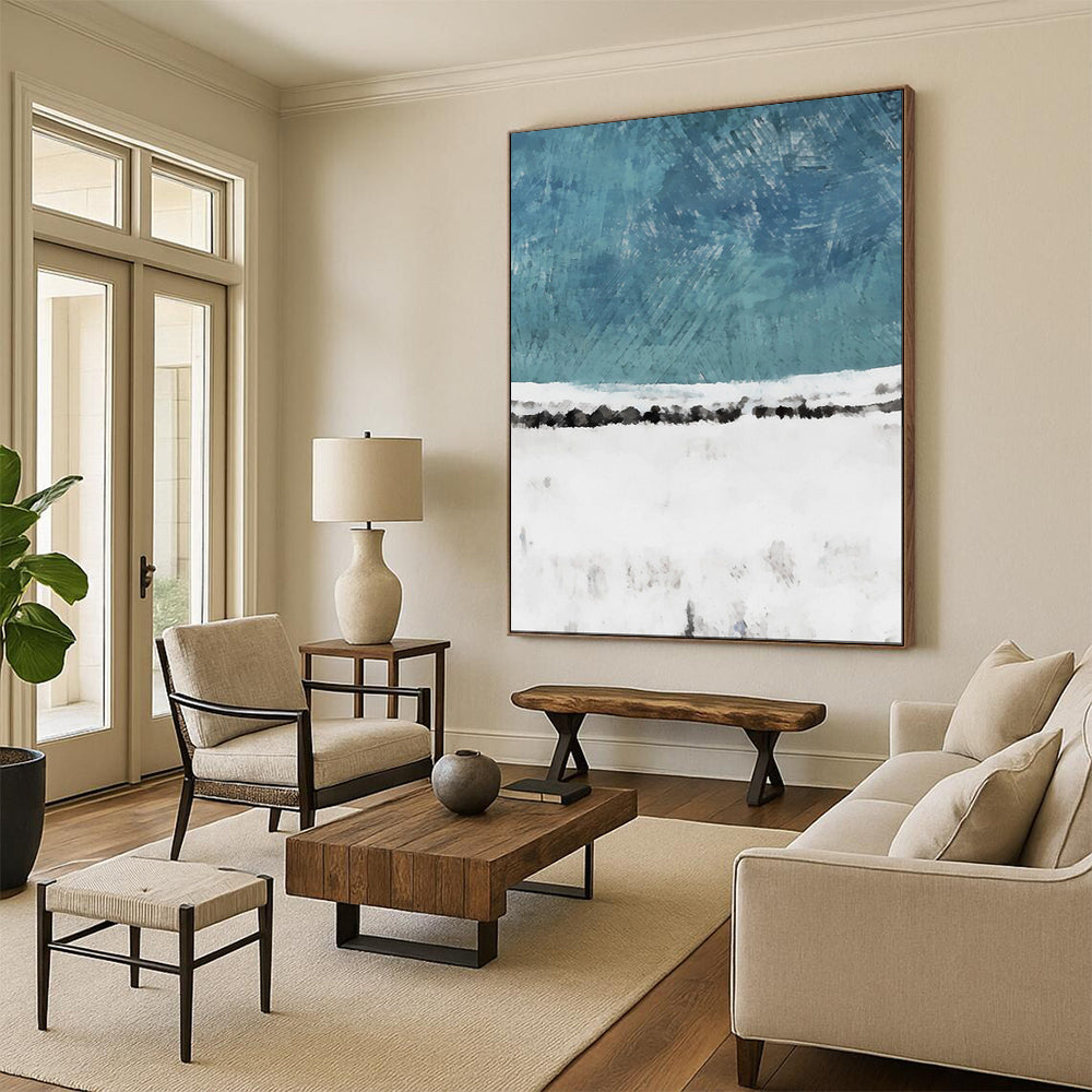 Whimsical & Playful Abstract Canvas Art for Bedroom & Living Room LargeART2025
