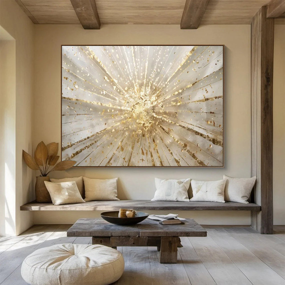 Tranquil Large - Scale Abstract Canvas for Bedroom & Entryway LargeART1615