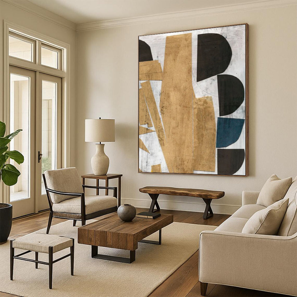 Custom Abstract Paintings: Big Sizes, Handmade Textures for a Stunning Visual DTP216