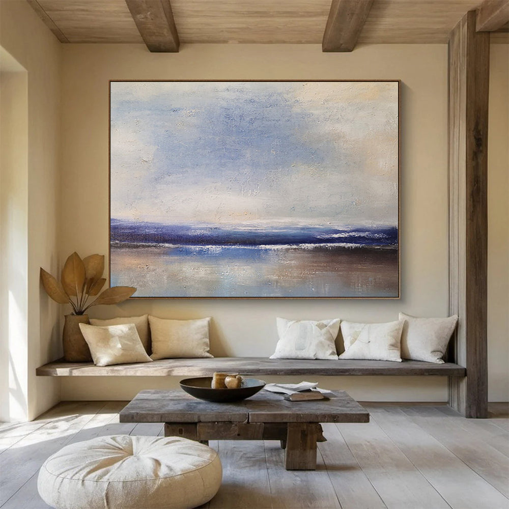 Soft Ocean Horizon - Calming Bedroom Retreat DLZ037