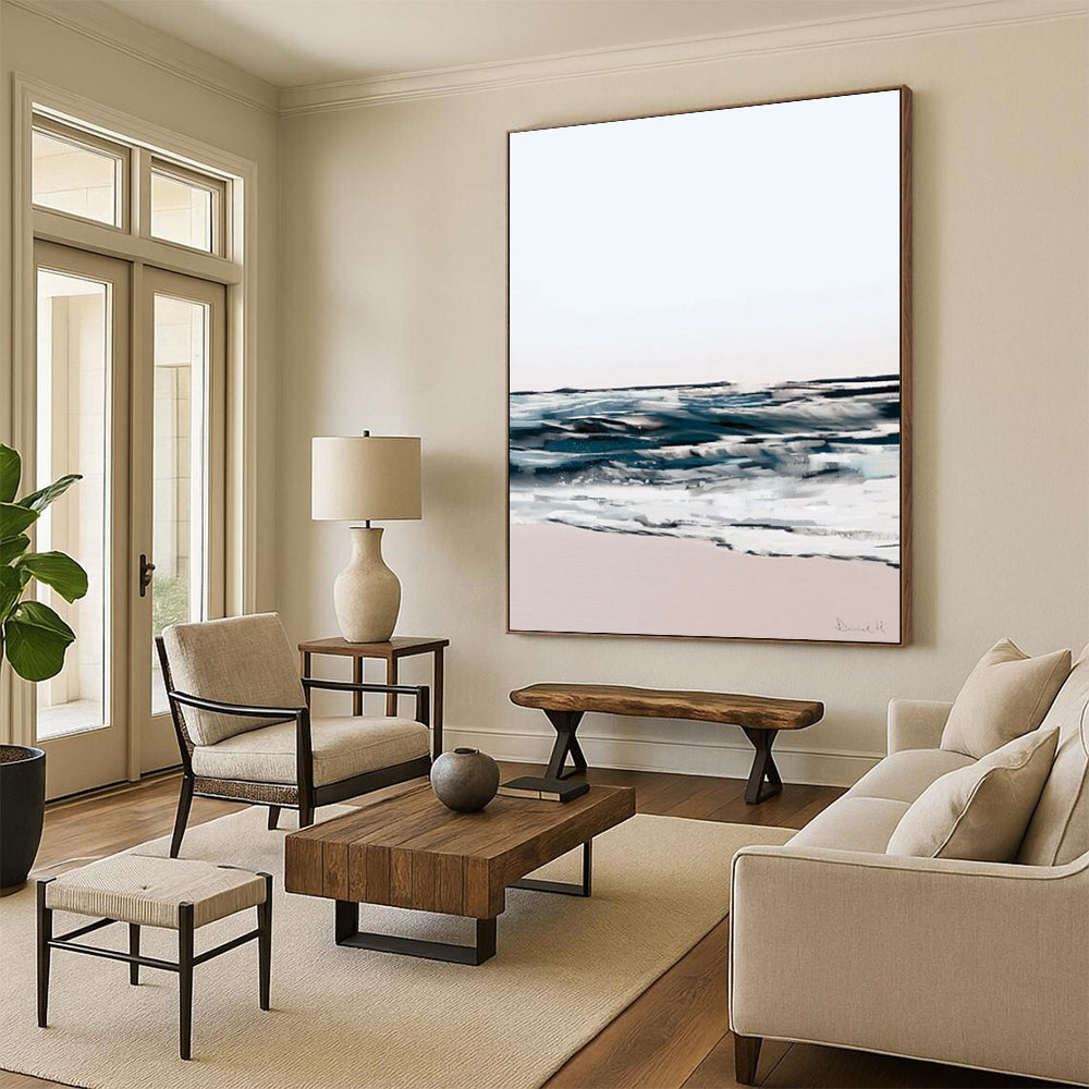Large Custom Handmade Abstract Artworks: Textures that Delight DTP208